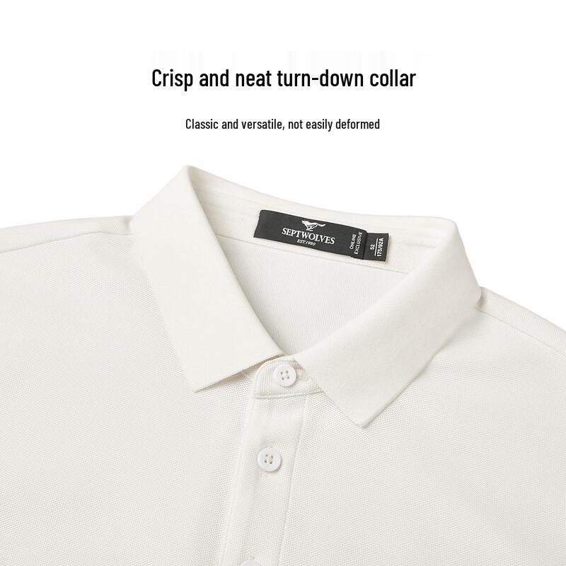 Septwolves Men's 7A Antibacterial Cooling Polo Shirt