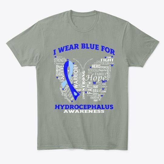 Hydrocephalus Awareness T-Shirt Made in the USA Size S to 5XL XL