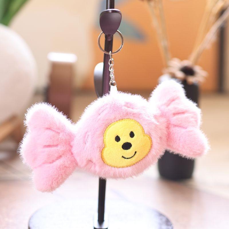 Bear Pooh Candy Plush Doll Keychain Pendant For Teens Gifts And Accessories Bag