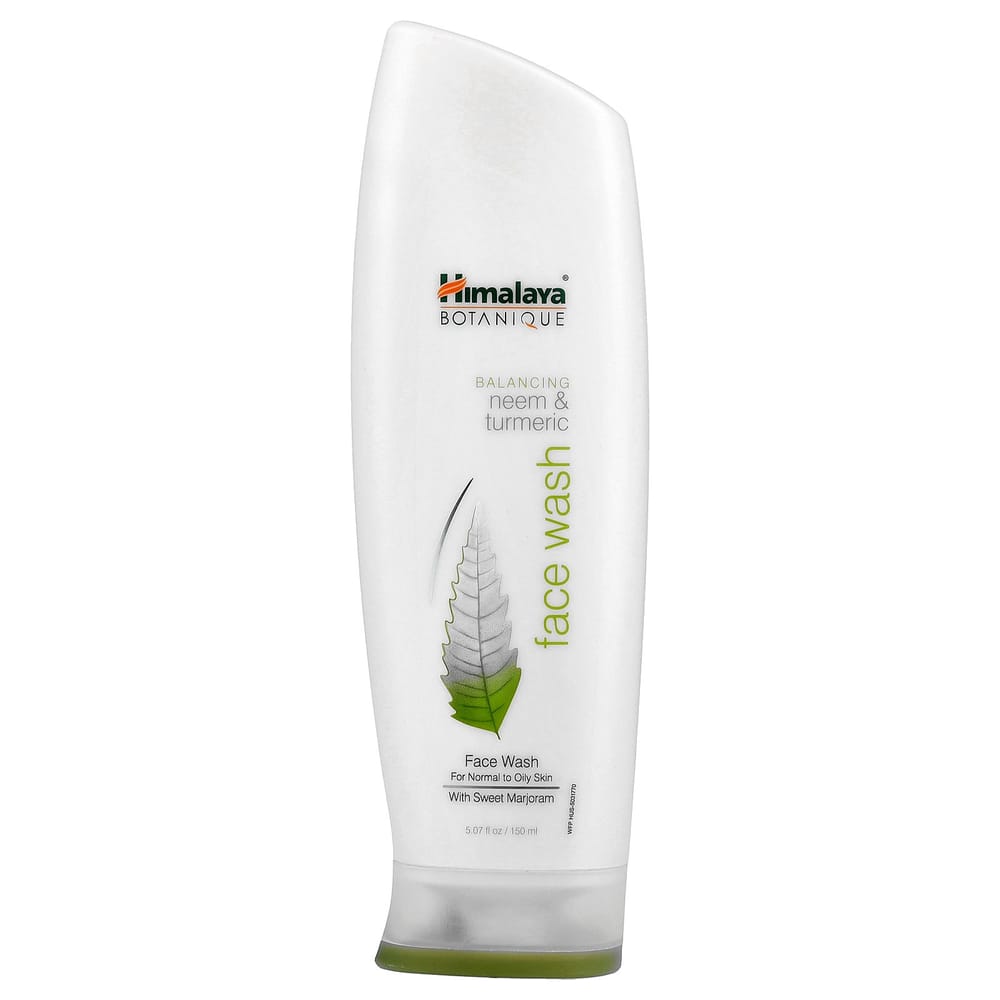 Himalaya Botanique Neem & Turmeric Face Wash 5.07 fl oz (150ml) 150ml - 1 ea