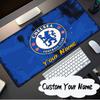 Custom Name Mouse Pad Chelsea Back-to-back Champions Mouse Pad, Gaming Mouse Pad, Keyboard Pad, Desk Decor for Computer Notebook Fan Birthday Gift