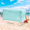 New PVC Travel Toiletry Bag Waterproof Zipper Closure Makeup Bag Large Capacity Cosmetic Bag for Women & Men