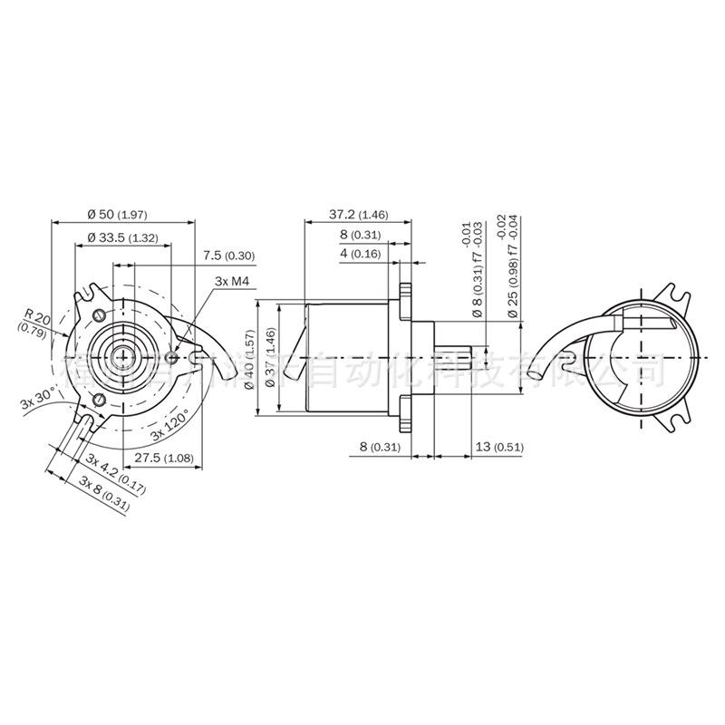 DBS50E-SKPM02000 Sick Encoder, Solid Shaft, Model 1106415, Brand New in Stock SKPM02000