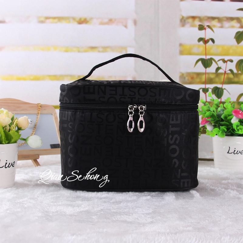 Stylish Sweet Large Capacity Cosmetic Bag Travel Storage Box For Home Use In Multiple Colors