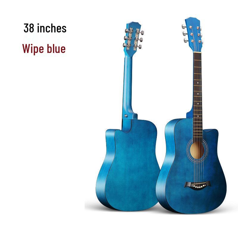38" & 41" Wooden Beginner Practice Guitars In Stock