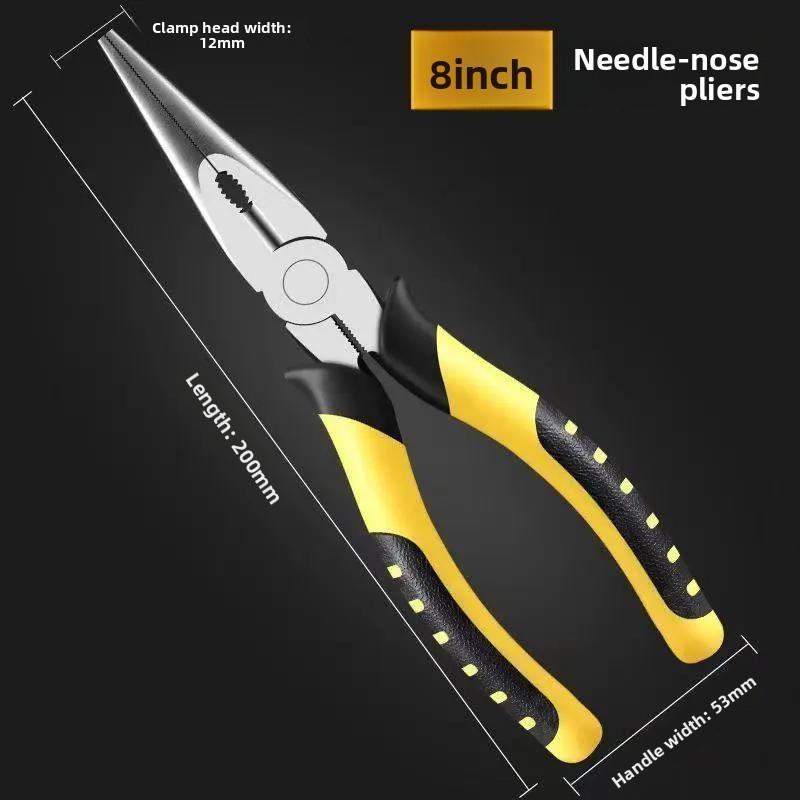 

Многофункциональные плоскогубцы для снятия изоляции для электриков 8 inch pointed nose pliers