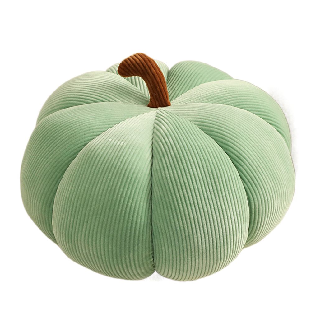 

Sleeping Cushion Pumpkin Soft Pillow Pumpkin Stuffed Toys Back Cushion Pumpkin Plush Toys green-18cm