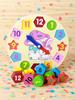 Wooden Clock Rabbit Style Children Montessori Toys for 3 4 5 6 7 8 Years Development Games Wood Puzzle Kids Educational Gift TMZ