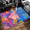 League of Legends Jinx Print Area Rug-Soft,Washable Non-Slip Indoor Mat Office Chairs,Living Room,Home Office Decorative Rug