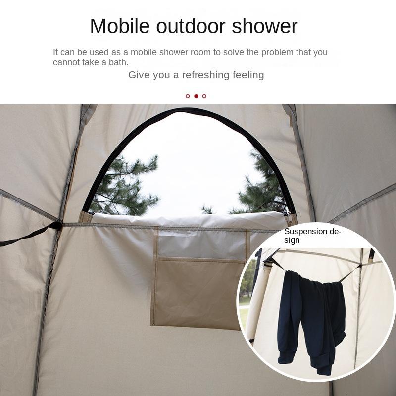 Cort pentru toaletă în aer liber Cort pentru baie Toaletă Cort duș pentru camping Husă simplă pentru baie Toaletă mobilă Pescuit