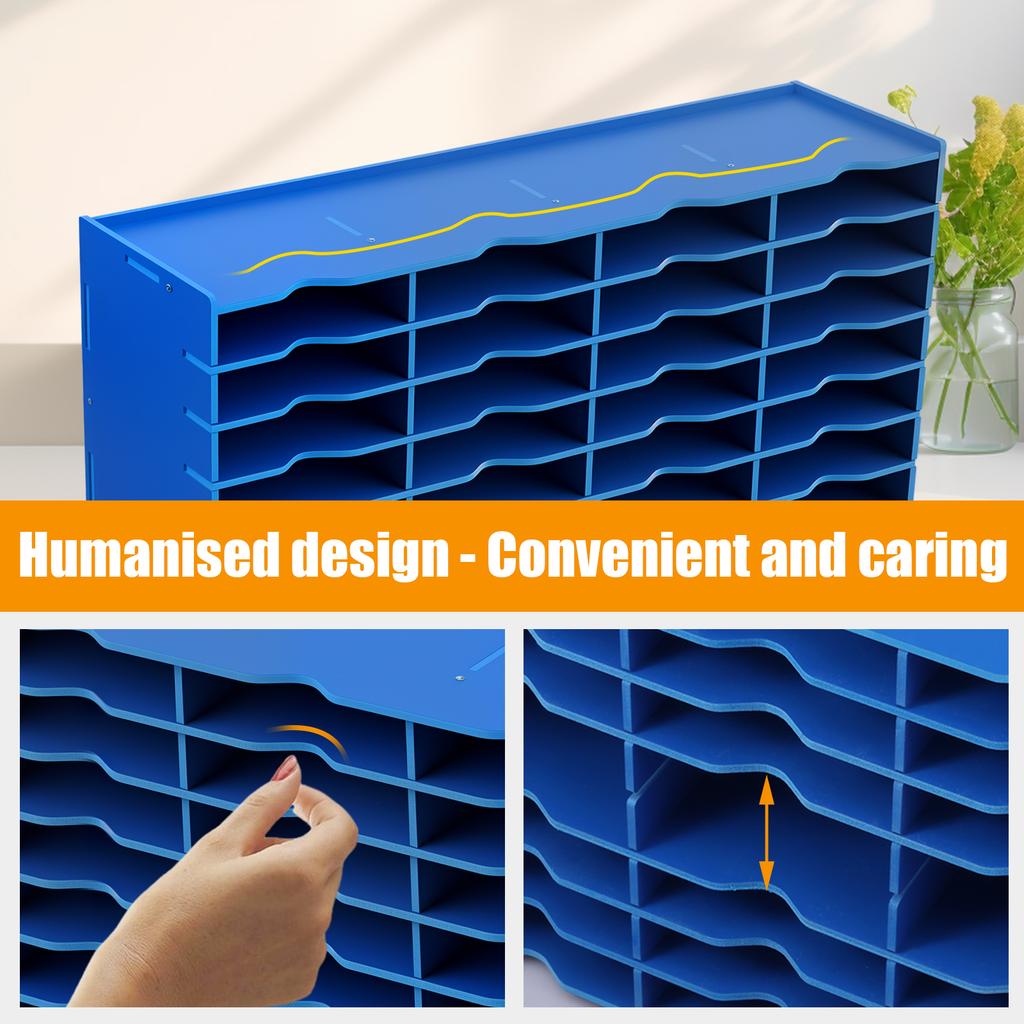 12/24/36/48 Slots Ink Pad Holder Organizer Waterproof Stamp Pad Storage Organizer Ink Pad Storage Rack Crafts Painting Tray Rack