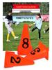 23CM Digital Number Cones 1-10 for Basketball/Football Training & Track/Field Course Markers