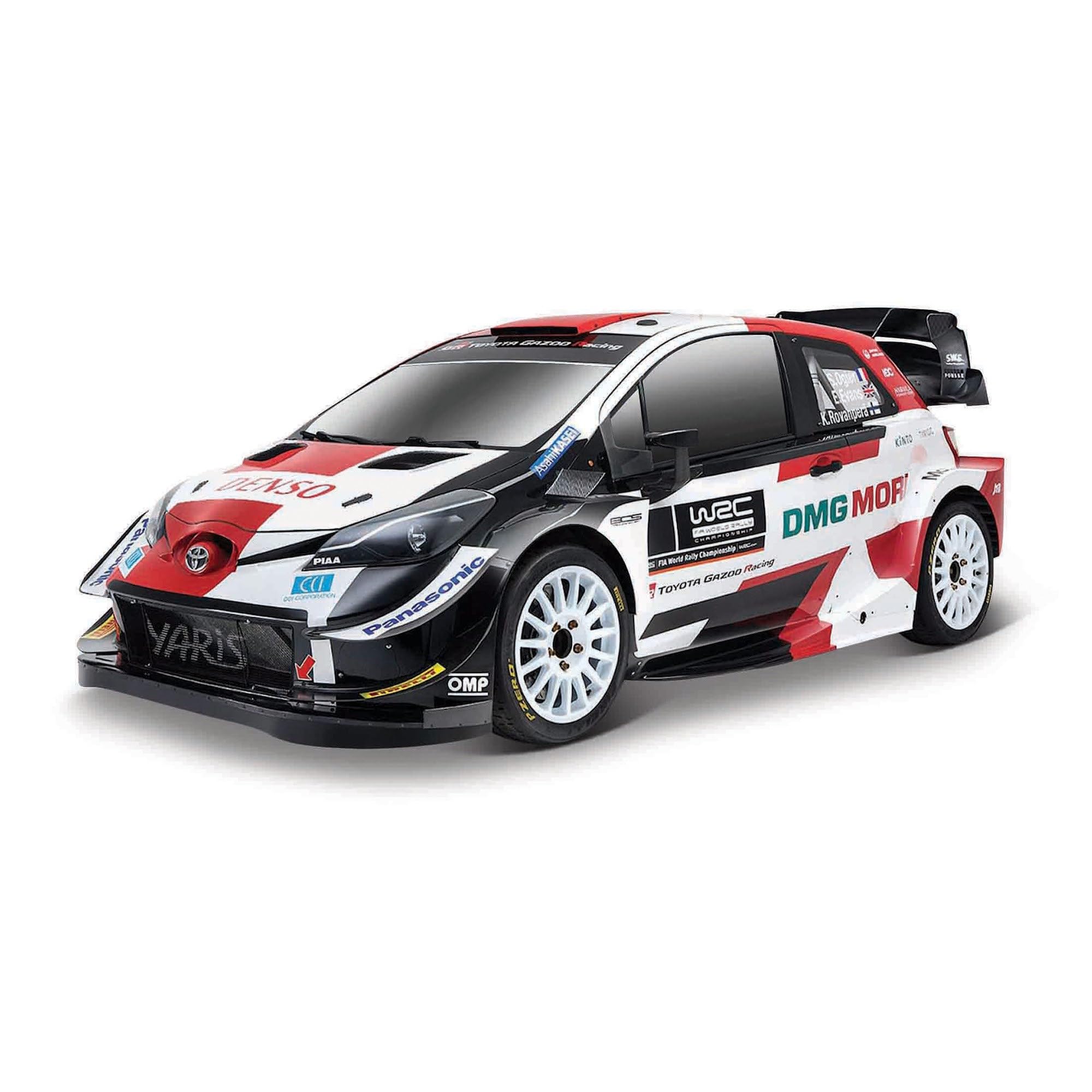 

Bburago Масштаб Toyota GR Yaris Rally 1 Hybrid WRC 2022 Раллийный гоночный автомобиль Гоночный спортивный автомобиль Литая модель автомобиля 1/43 / 18-38310