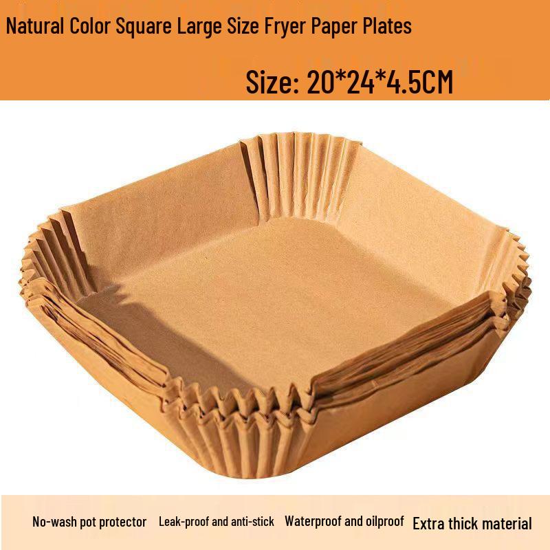 Oil-Absorbing Non-Stick Air Fryer Tray Paper - Heat & Oil Resistant