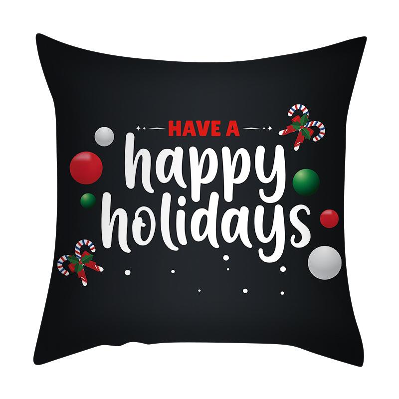 Pillowcase Christmas Cartoon Nordic Cross-border Special for Living Room Bedroom Cushion Pillow