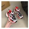 Popular Dad Shoes Women's 2025 New Spring, Summer and Autumn Popular Color Matching Sports Shoes Ins Thick-soled Heightening Casual Women's Shoes