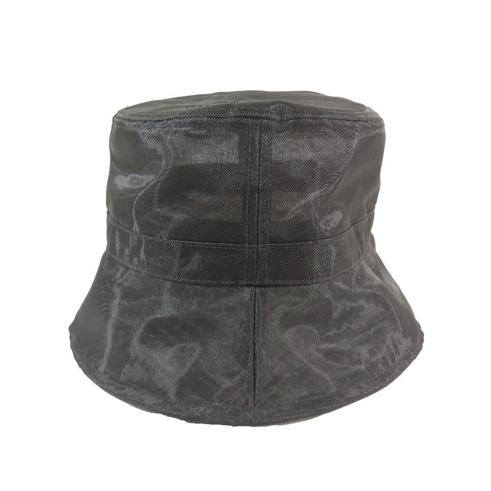 Used Good Condition Ray Beams Tulle Sheer Mesh Bucket Hat Hat Black Ladies Old Clothes Used USED