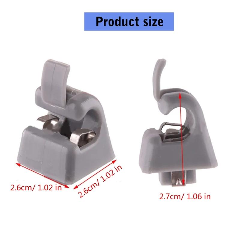 Schnellmontage Sonnenbeständiger Auto-Sonnenschutz-Befestigungsclip für W201 W123 W124 W126 Modell Innenraum 12681000127101