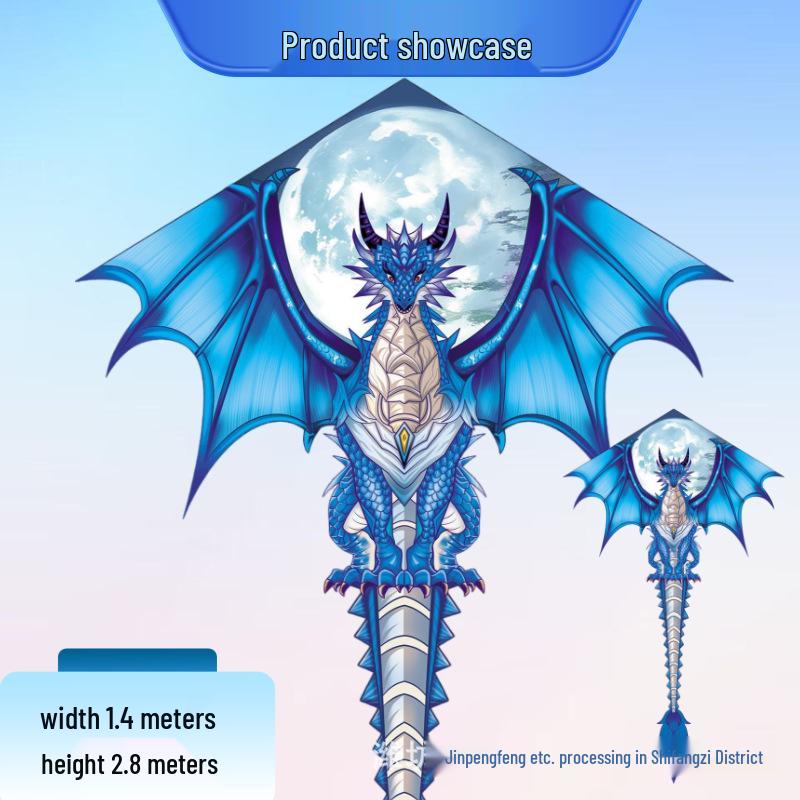 Winged Dragon Kite: High-End Cartoon Kite for Kids