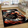 Motocross Motorcycle Modern Rug Carpet for Living Room Bedroom Home Decor,Floor Mat Non-slip Decoration for Sofa Kitchen doormat