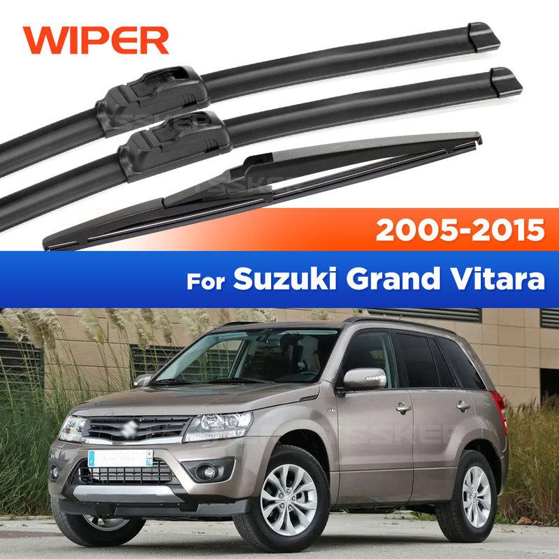 Для Suzuki Grand Vitara 2005-2015 2006 2007 2008 Дворники Передние и Задние Щетки Стеклоочистителя Лобовое Стекло Окно 19 19 12 Suzuki Grand Vitara
