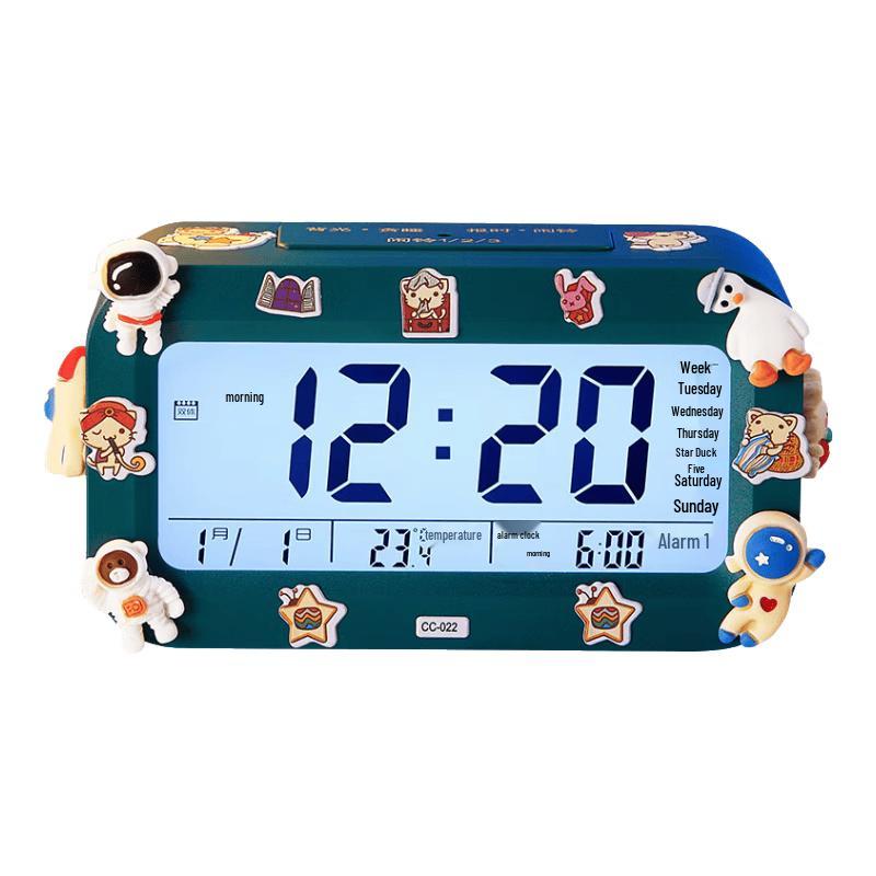 Smart LED Student Alarm Clock with Voice Broadcast Cherrie Ying Recommended