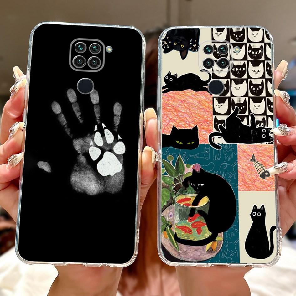 For Xiaomi Redmi Note 9 Case Redmi Note9 Cover M2003J15SC M2003J15SG Fashion Butterfly Phone Case Shockproof TPU Soft Back Cover