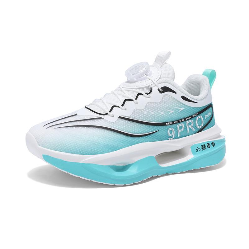Children's Boys and Older Children's Running Shoes 2025 New Comfortable Non-slip and Wear-resistant Youth Knob Sports Shoes Student Mesh Shoes