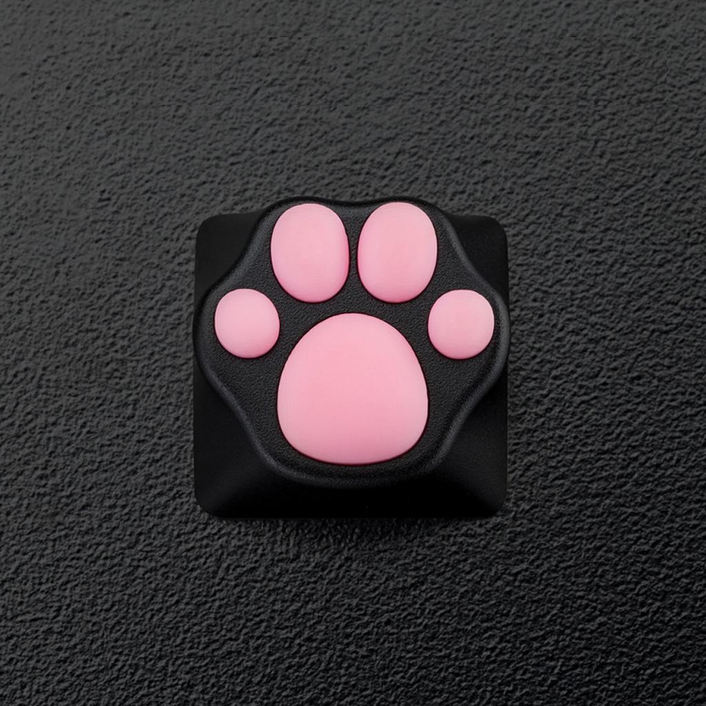 ABS & Silicone Kitty Paw Artisan Keycap Cats Paw Keyboard for Key Cover for Cherry MX Switches Keycaps