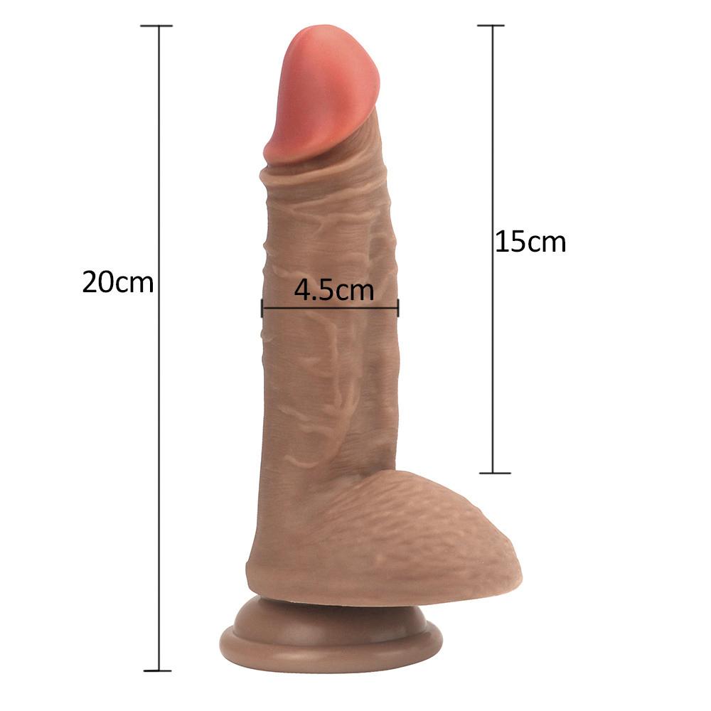 Big Realistic Dildo Silicone Penis with Suction Cup for Women Masturbation Lesbain Anal Sex Toys for Adults 18