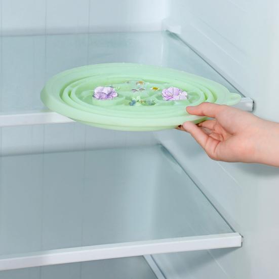 Face Ice Bath Bowl Collapsible Silicone Face Skincare Bowl with Built-in