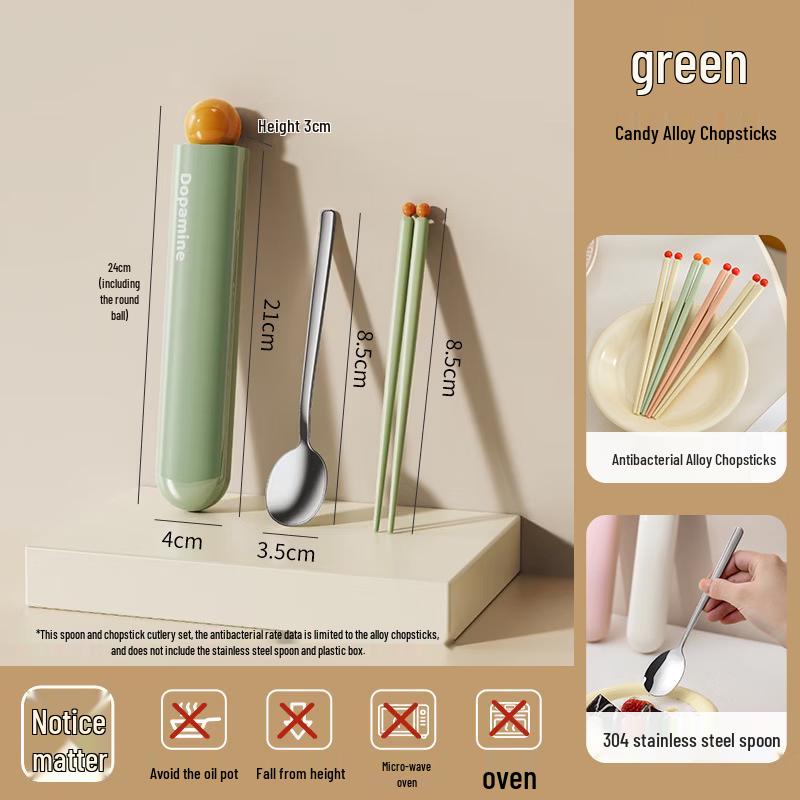 

Portable 316 Stainless Steel Cutlery Set