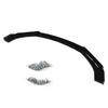 3pcs Front Bumper Lip Splitter Kit Gloss Black High Toughness Front Spoiler Body Kit for Vehicles with 1800mm Width