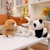 Cute Dog Plush Toy Standing Panda Puppy Bunny Kitten Doll Wedding Sprinkler Scratcher Doll