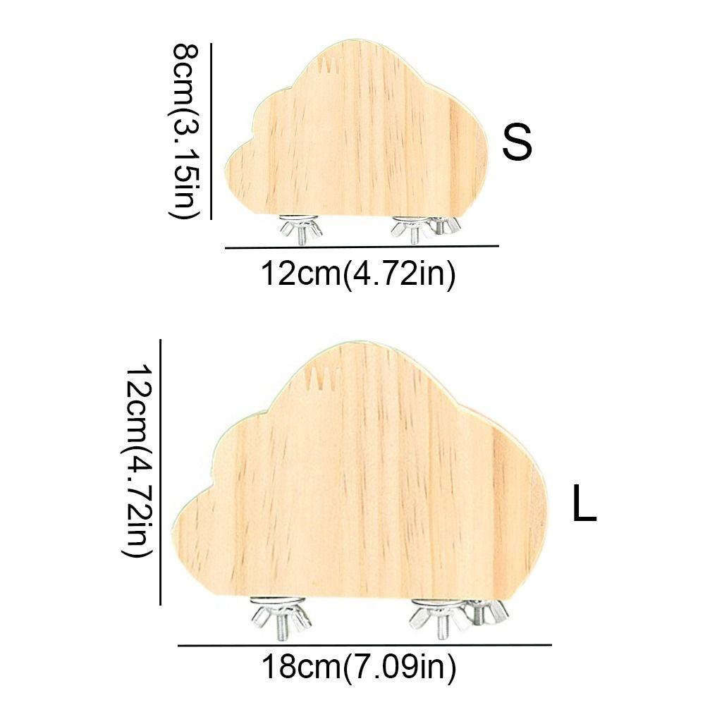 Pet Rat Accessories Wood Stand Platform Hamster Guinea Pig Toys for Cages Small Animals Toy Juguetes Hamster Speelgoed