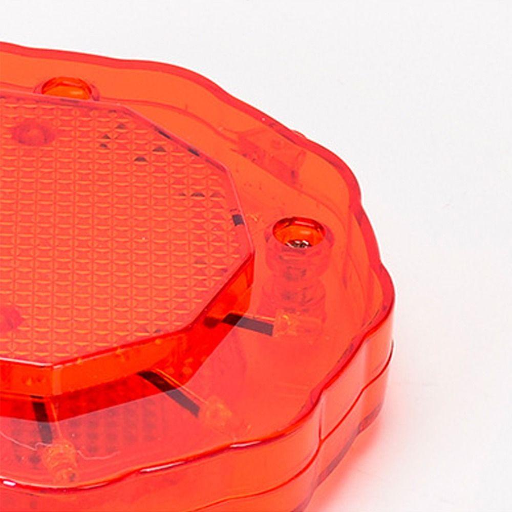 Red Plum Blossom Warning Light Handheld LED Strobe Light Emergency Flashing Light  Engineering
