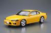 Aoshima Bunka Kyozai (AOSHIMA) The Model Car No. 99 1/24 Nissan S15 Silvia Spec.R '99 Plastic Pre-Colored Plastic Model