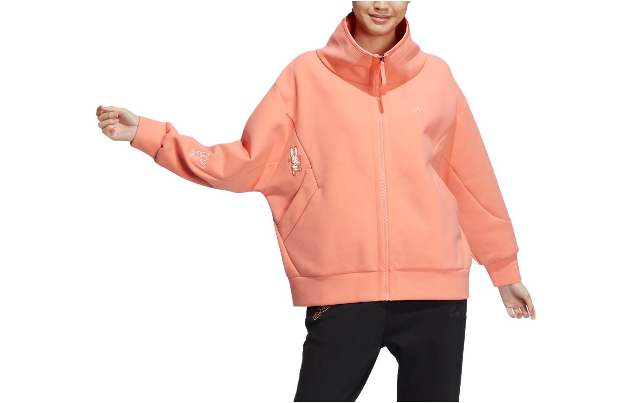 Adidas CNY Jackets & Coats Women s Coral Powder HZ0247 XL