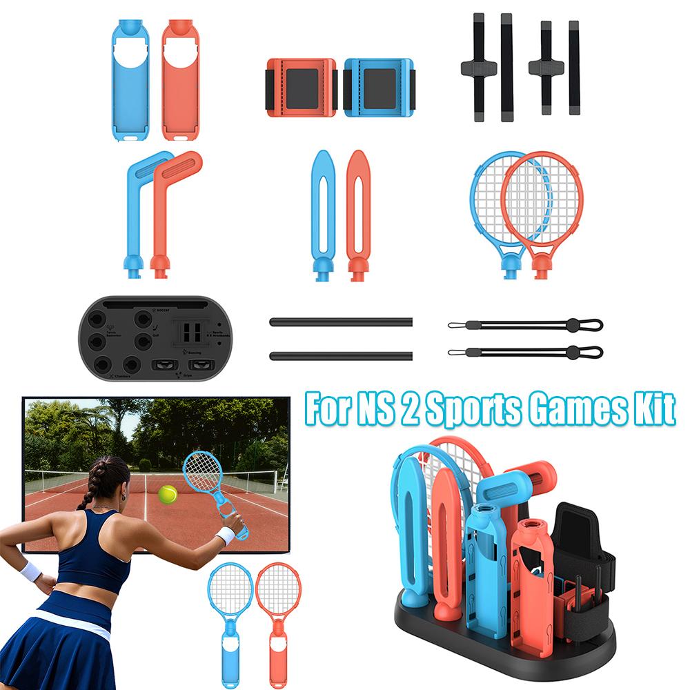 Portable Sports Games Kit Compatible with Nintendo Switch 2 Lightweight and Easy to Use for Home and Travel Gaming Fun Accessory CHINA