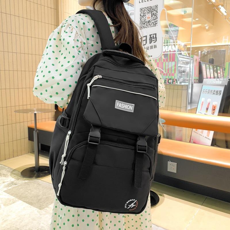 

Large capacity backpack outdoor multi-functional large capacity female college students high school students new backpack