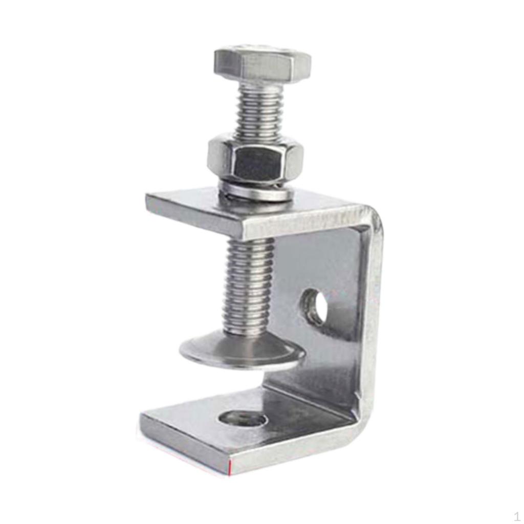 Heavy Duty Metal U Clamp Adjustable Automotive Repair Tools Stable Stainless Steel C for