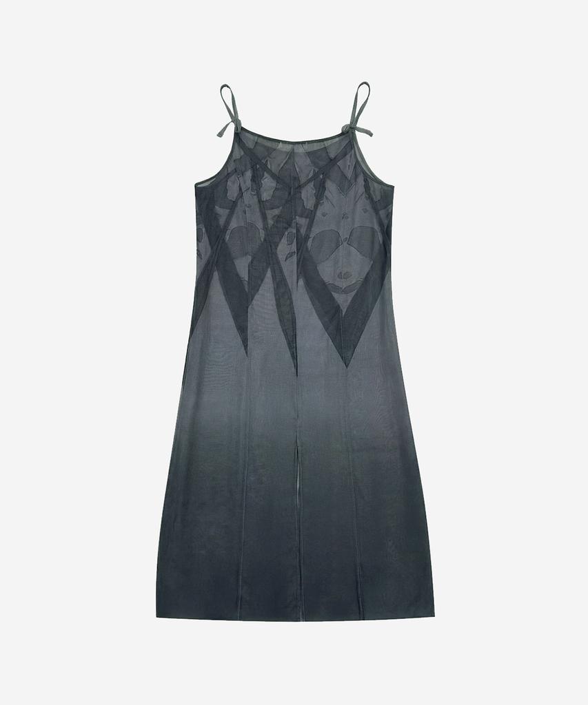Blr Echoed Tear One-Piece Gray