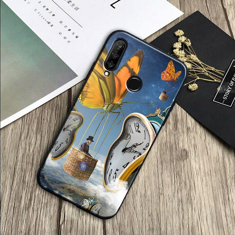 Salvador Dali Painting For Huawei Nova Y91 Y90 Y60 Y70 Y61 Y72 Y73 3i 7i 8i 11 12i 9 10 SE P20 P30 Pro P40 Lite Case