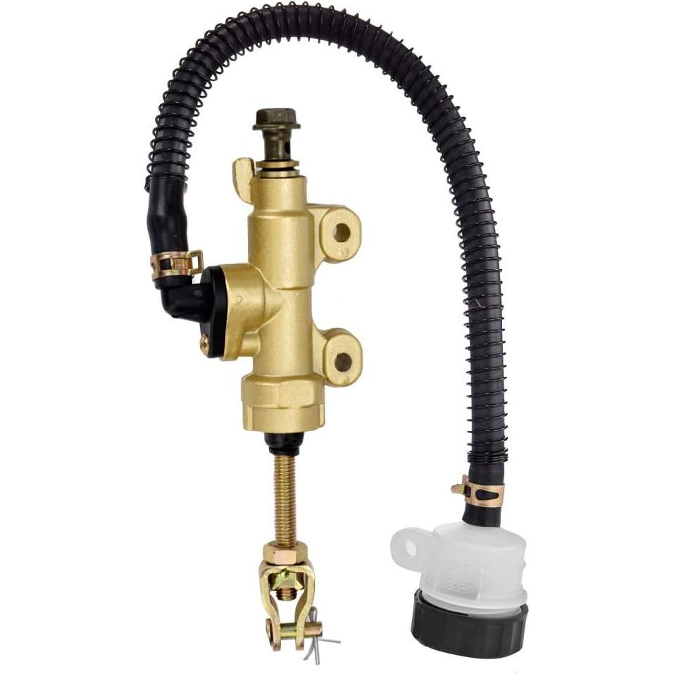 Rear Brake Master Cylinder Reservoir for Yard Card Go Kart ATV Chinese -Gold