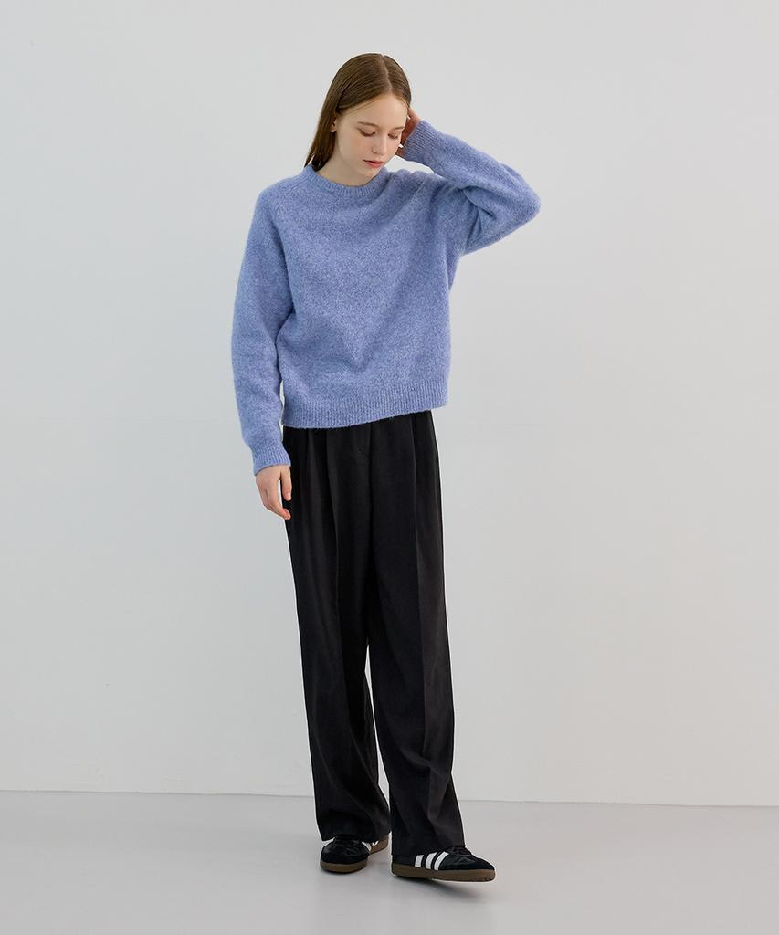 Noing Simple Slacks (Charcoal)