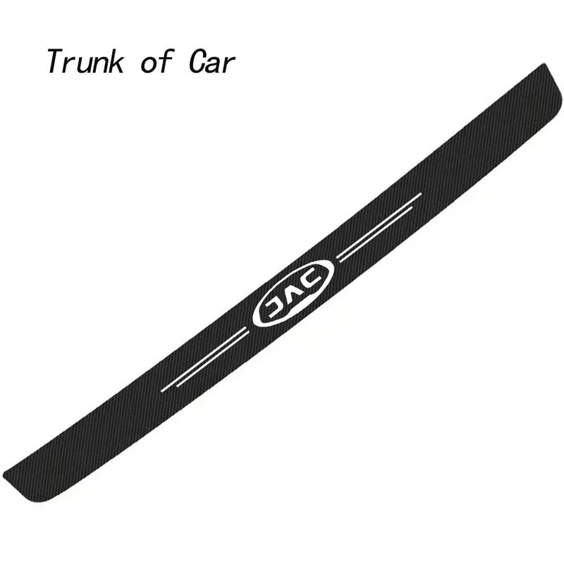 Car Door Sill Carbon Fiber Sticker Threshold Side Anti Scratch Tape Waterproof for JAC Refine J3 J2 S5 A5 J5 J6 J4 Vapour S2 T8
