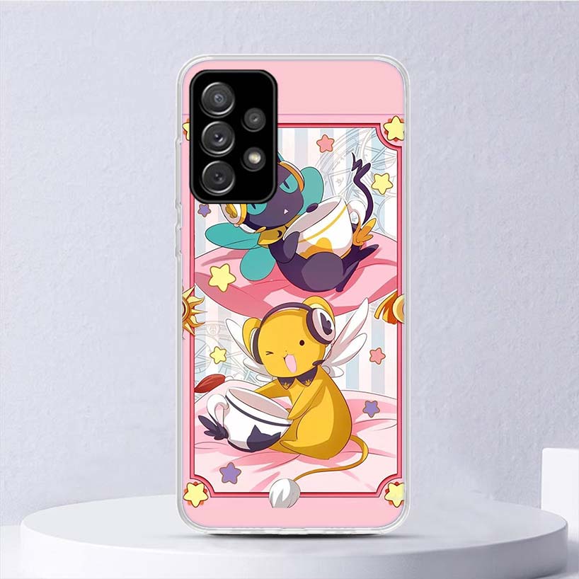 CardCaptor Sakura Anime Soft Case For Samsung Galaxy A17 A16 A26 A36 A56 A15 A14 A13 A55 A54 A53 Phone Cover A25 A35 A24 A34 A23