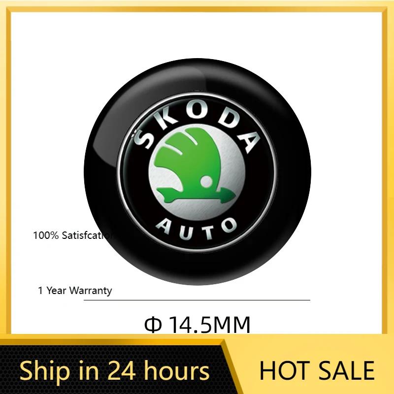 

Car Sticker 2025 Hot 14.5mm Car Lock Keyhole Stickers Decoration Protection For skoda octavia a5 a4 mk1 fabia superb rapid mk3 y