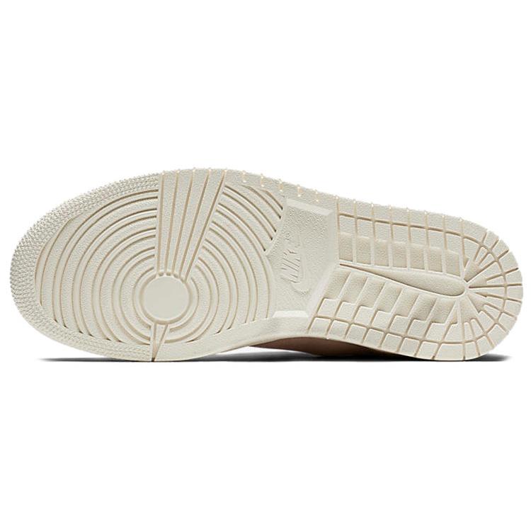 New JORDAN 1 Retro High Zip Particle Beige Women's AQ3742-205