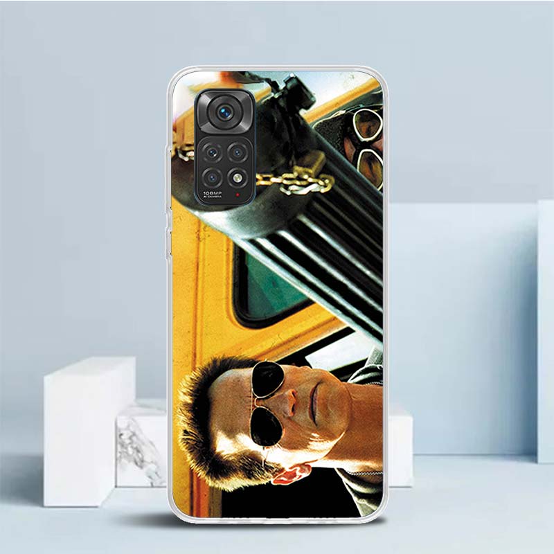 

Arnold Schwarzenegger Terminator Soft Cover for Xiaomi Redmi Note 15 14 13 12 Pro Plus Phone Case 14S 11S 11T 11E 10S 10 4G Patt Redmi Note 11S 4G
